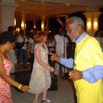 Charlene & Uncle Manley getting their groove on